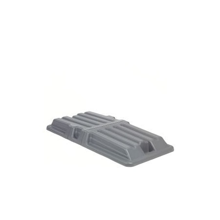 Global Industrial„¢ Lid For 1 Cu. Yd. Plastic Recycling Tilt Truck, Gray